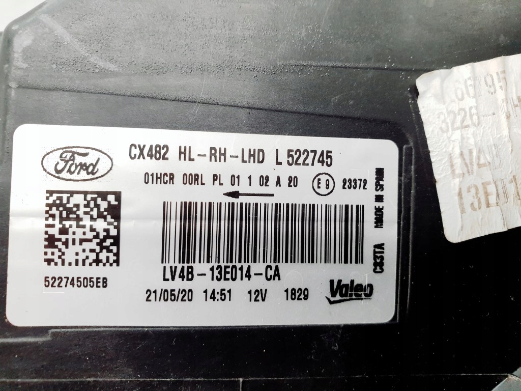 Ford kuga mk3 3 20r+ правый  фара перед led eur ! в Украине