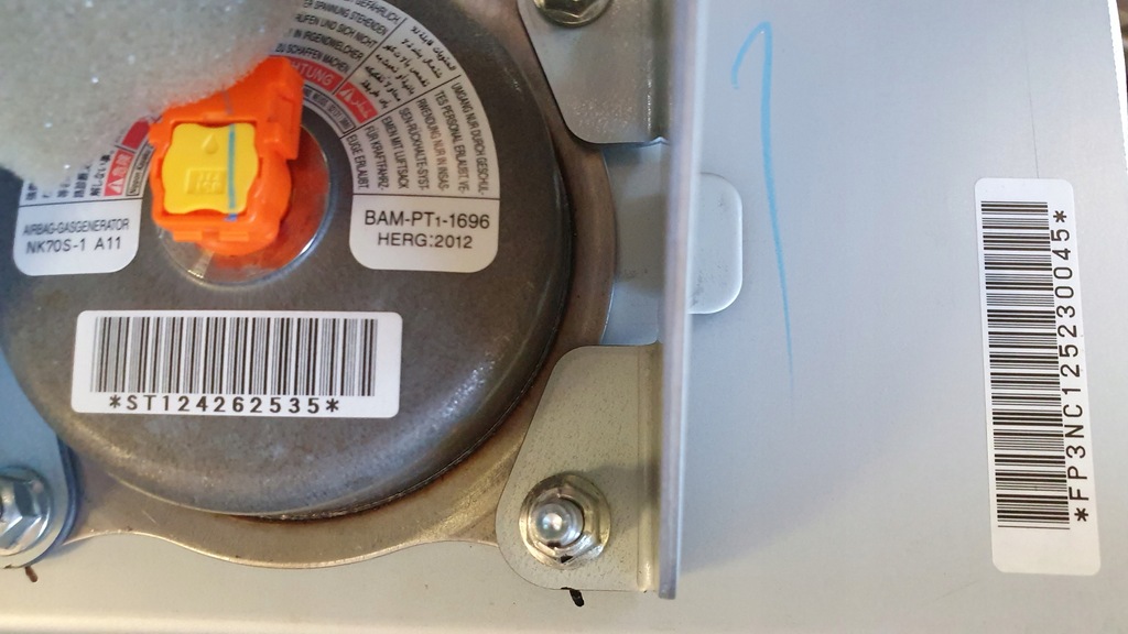 фото №15, Nissan leaf i приборная панель приборная панель консоль подушки безопасности подушка безопасности