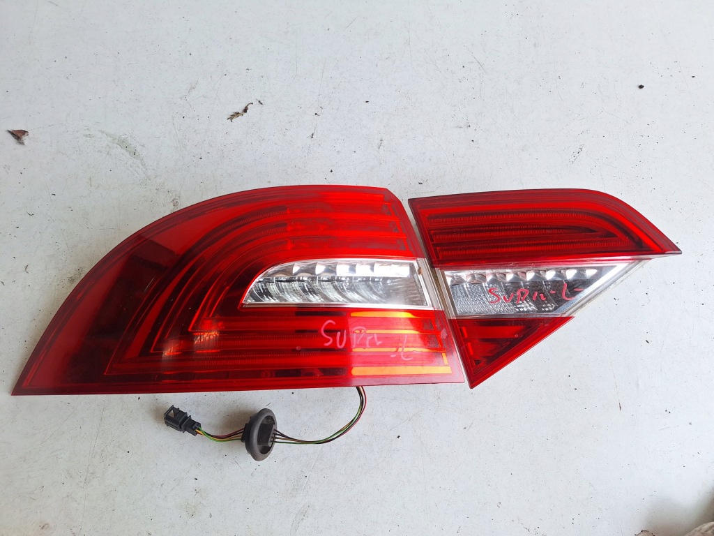 фото №1, Skoda superb ii 3t lift 13-15 sedan лампа левая задняя led