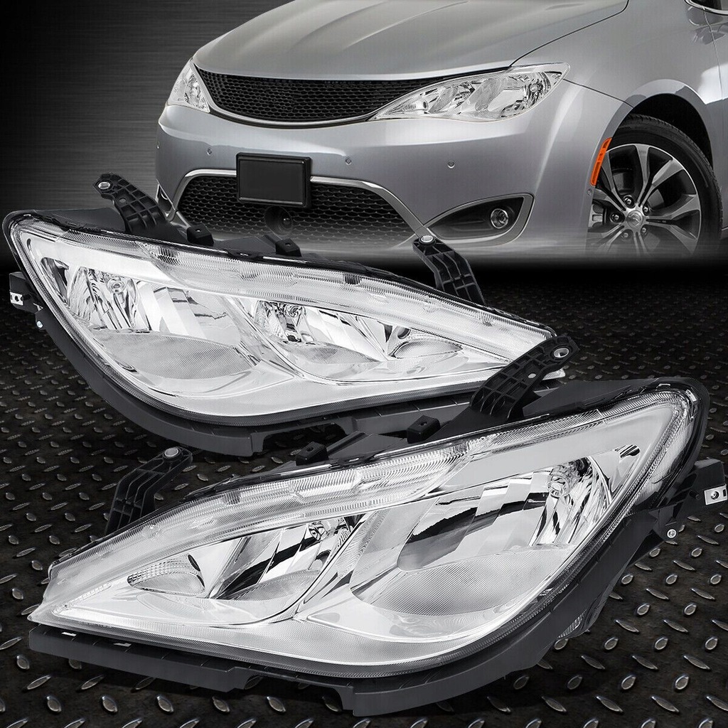 фото №1, Фары лампы перед хром chrysler pacifica 17-23