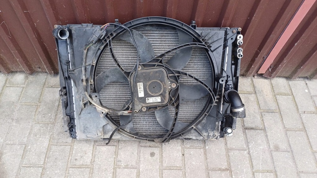 фото №6, Bmw e92 e93 325i комплект радіатор вентилятор 7588974 9229022