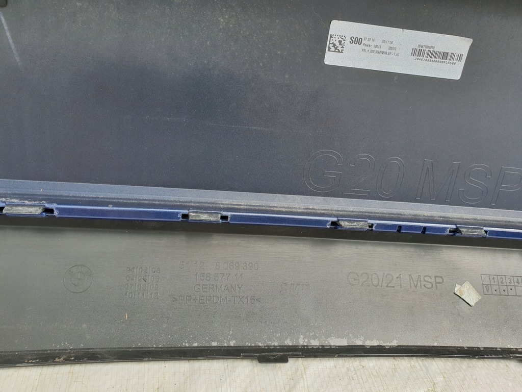 фото №14, Bmw 3 g20 m-pakiet бампер задня задній pdc