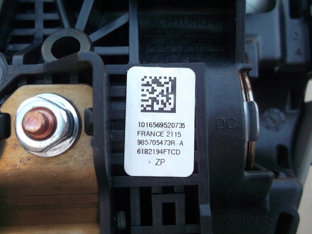 фото №5, Renault scenic iii 3 подушка подушка безопасности водителя