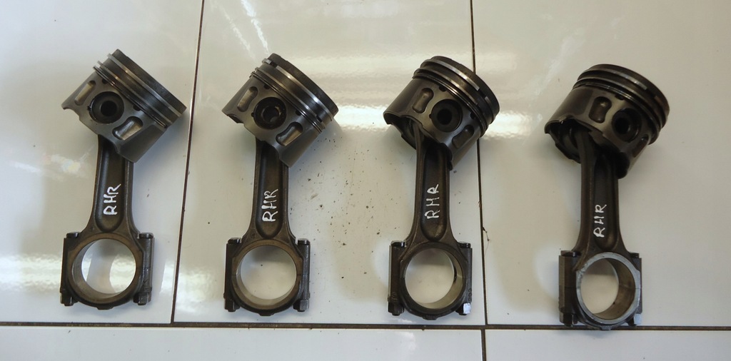 фото №1, Peugeot 407 2.0hdi 136km rhr поршень поршні шатун