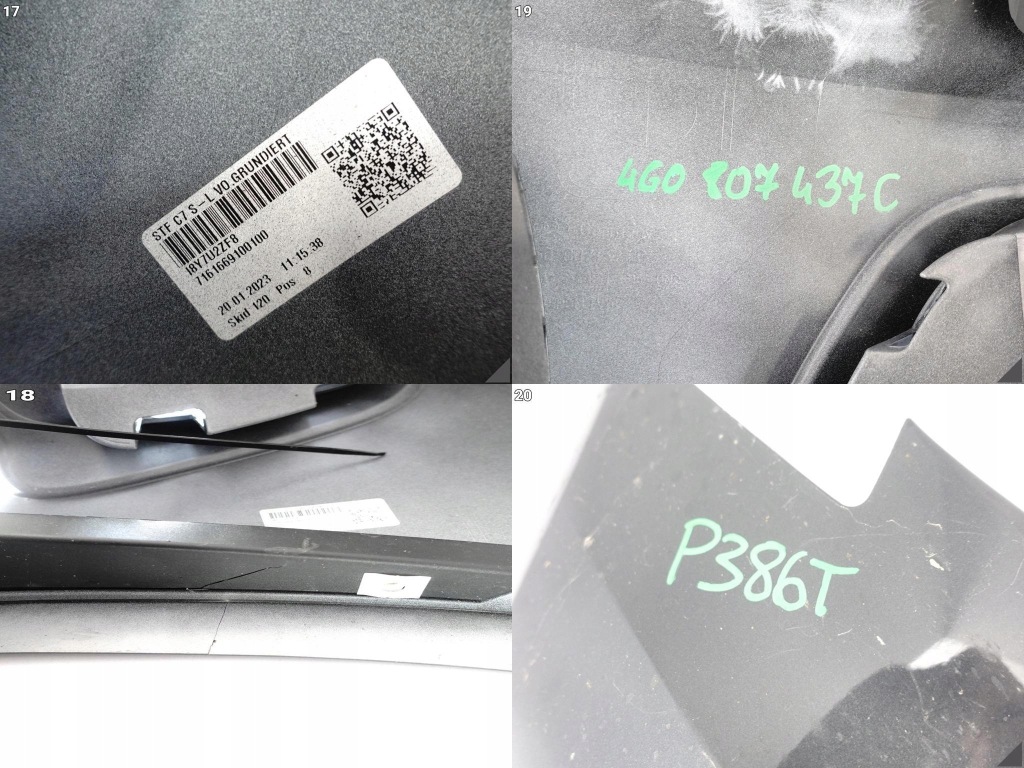 фото №12, Audi a6 s6 c7 4g0 s-line 11-14 бампер перед кронштейн кронштейн na запчасти