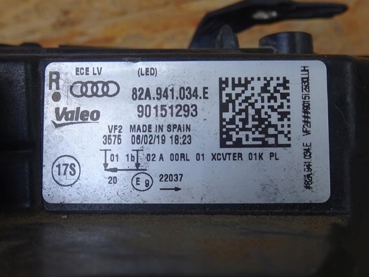 фото №14, Audi a1 82a лампа права перед передня full led 82a941034e