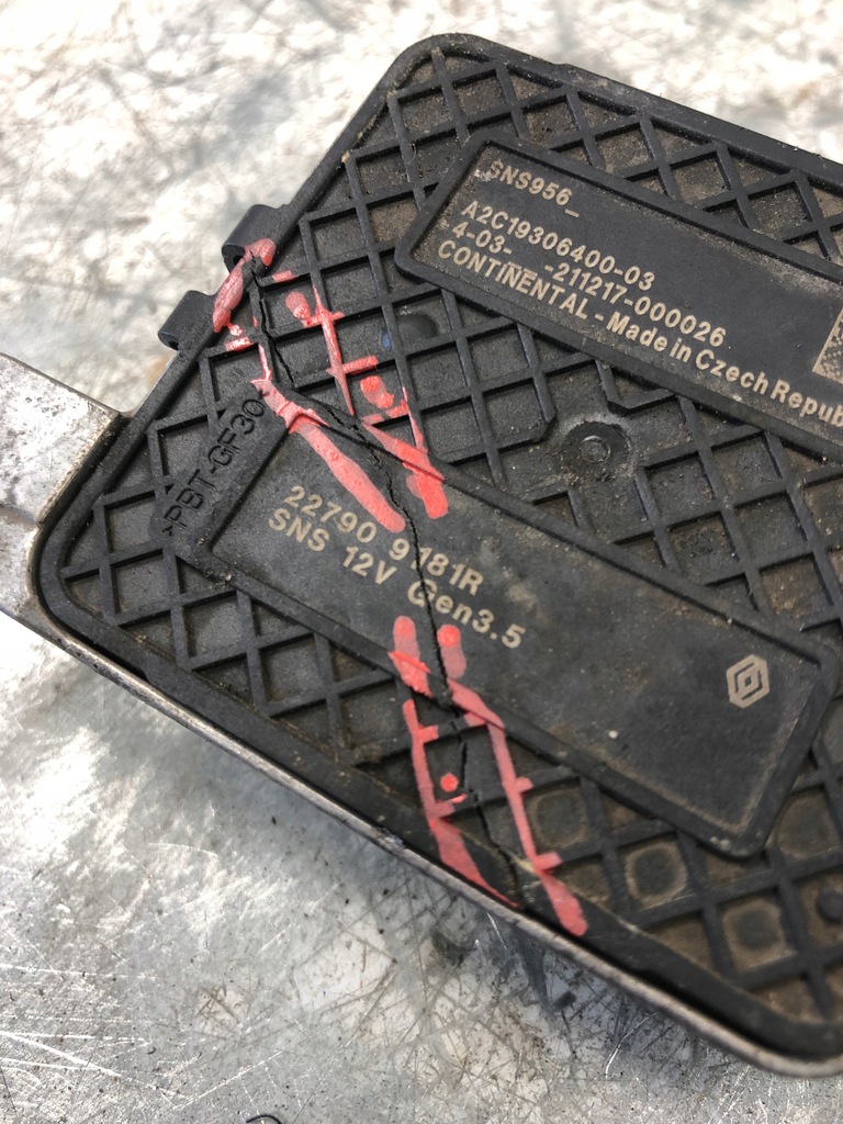 фото №4, Датчик nox renault master 227909181r