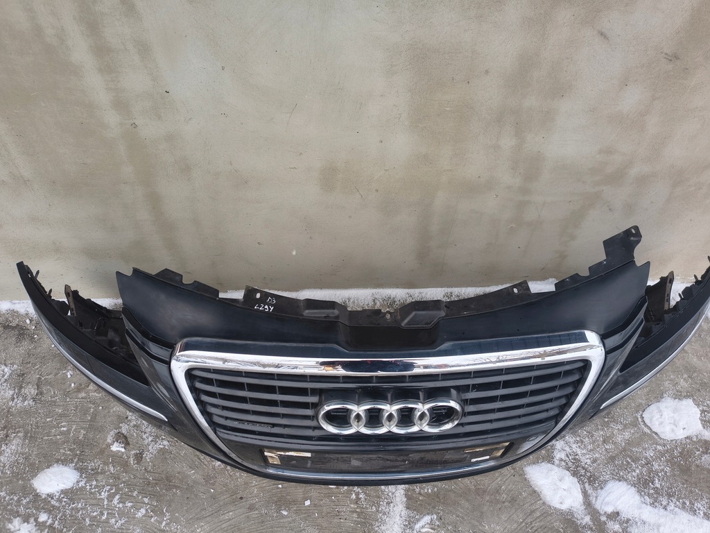фото №6, Audi a8 d3 бампер перед передній lz9y lift