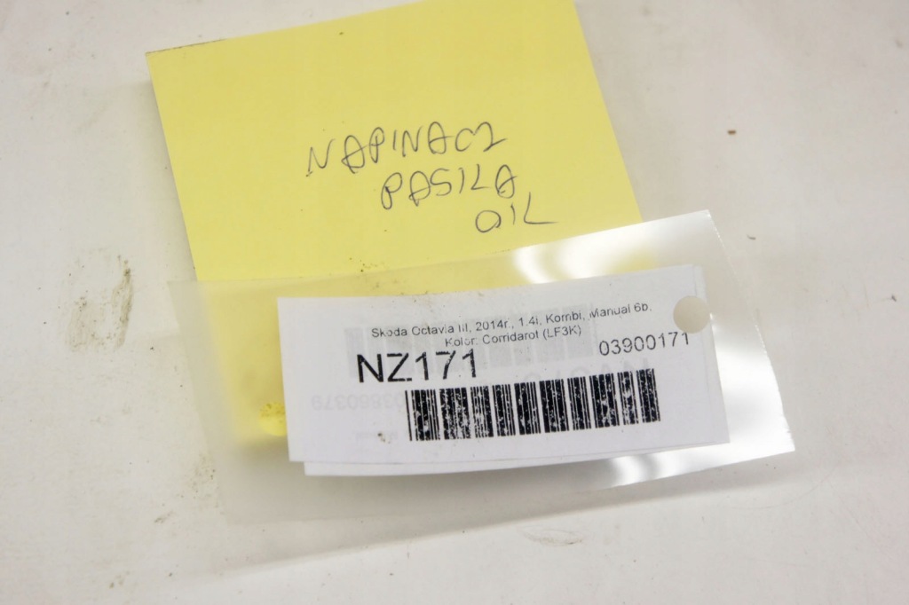 фото №5, Nz171 skoda octavia iii 1.4i натяжитель ремень