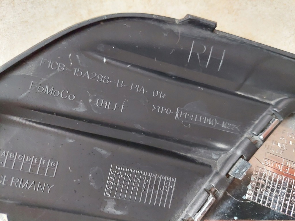 фото №6, Решітка бампера - права - ford c-max ii mk2 - lift