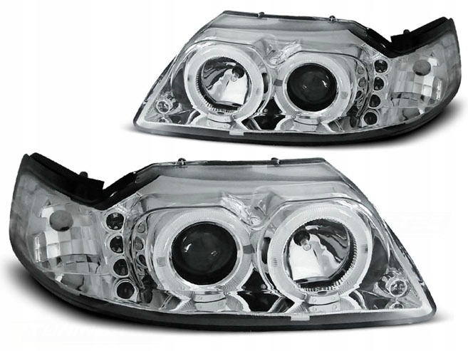 Купити Ліхтарі  ford mustang iv 98-04r кільця led хром