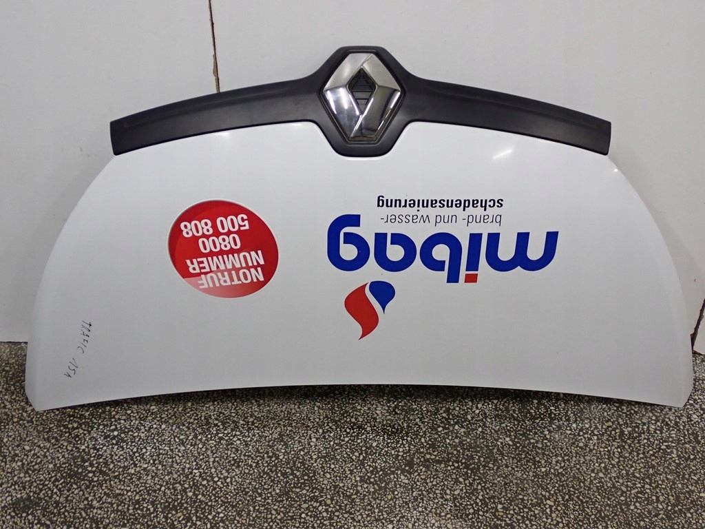 фото №1, Капот комплектная крышка europa renault trafic iii 15r