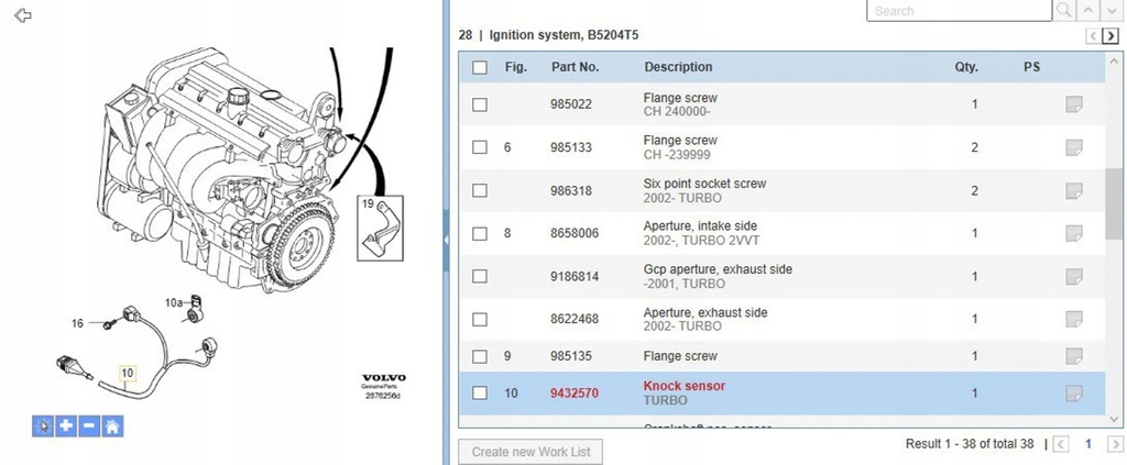 фото №7, Volvo s80 2004 датчики spalania детонационный