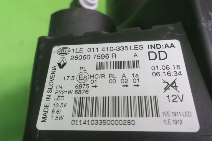 фото №4, Trafic talento lift фара лівий led 2016 2017-