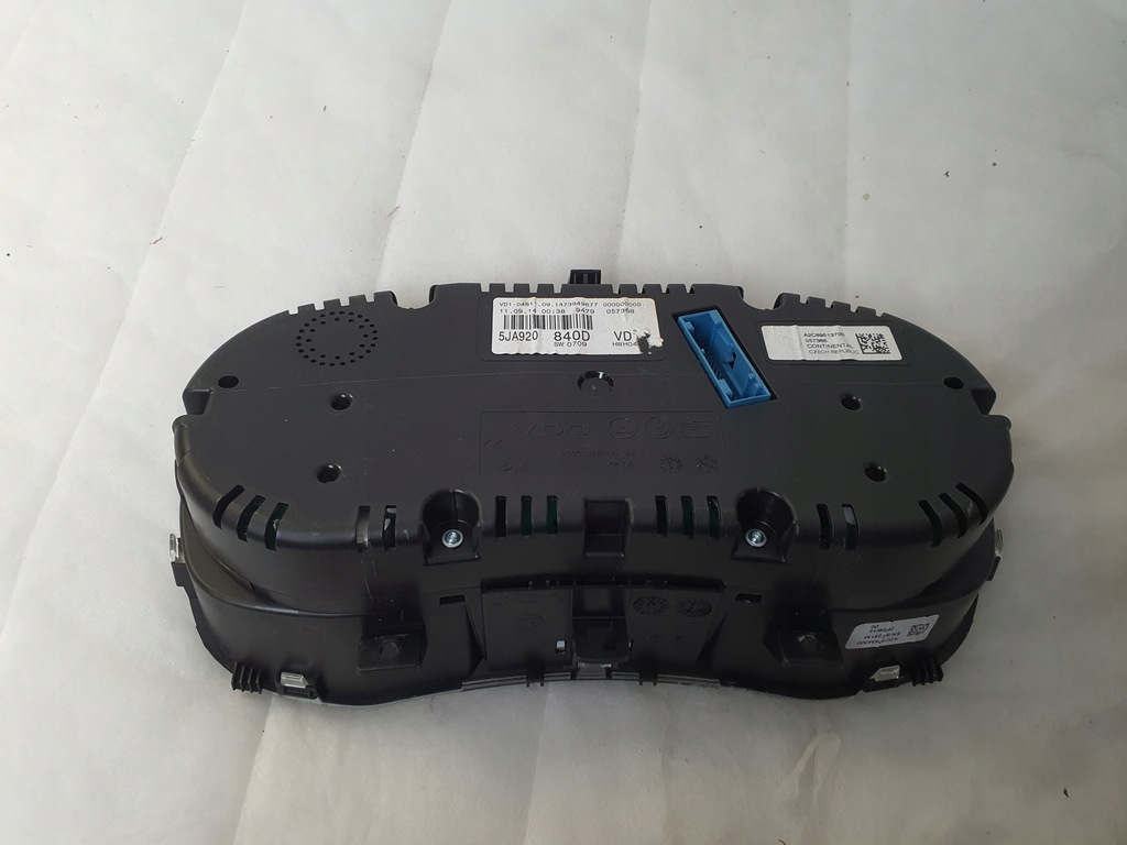 фото №5, Счетчик приборная панель приборы skoda rapid 5ja920840d