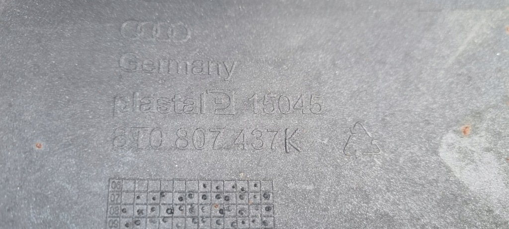 фото №16, Audi a5 8t0 2007- бампер перед оригінал b266