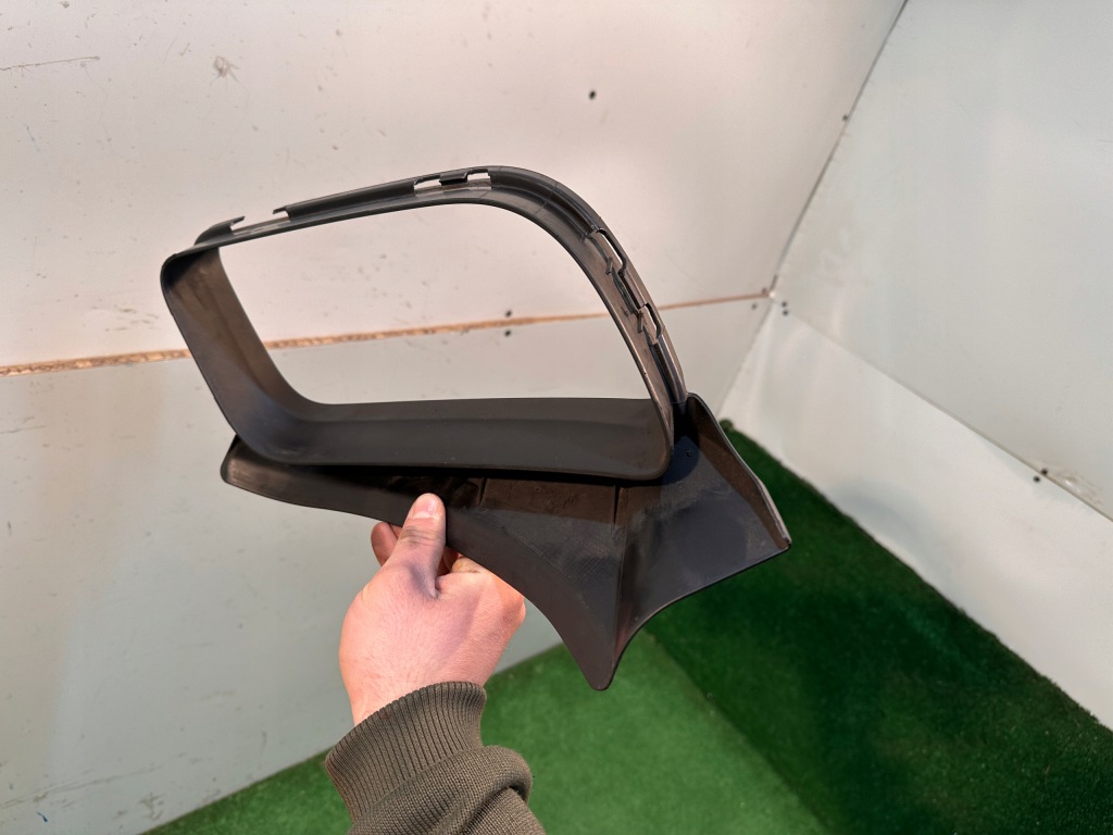 Купить Porsche carrera 911 991 рамка бампера левый задний  защита выхлоп 99150565103