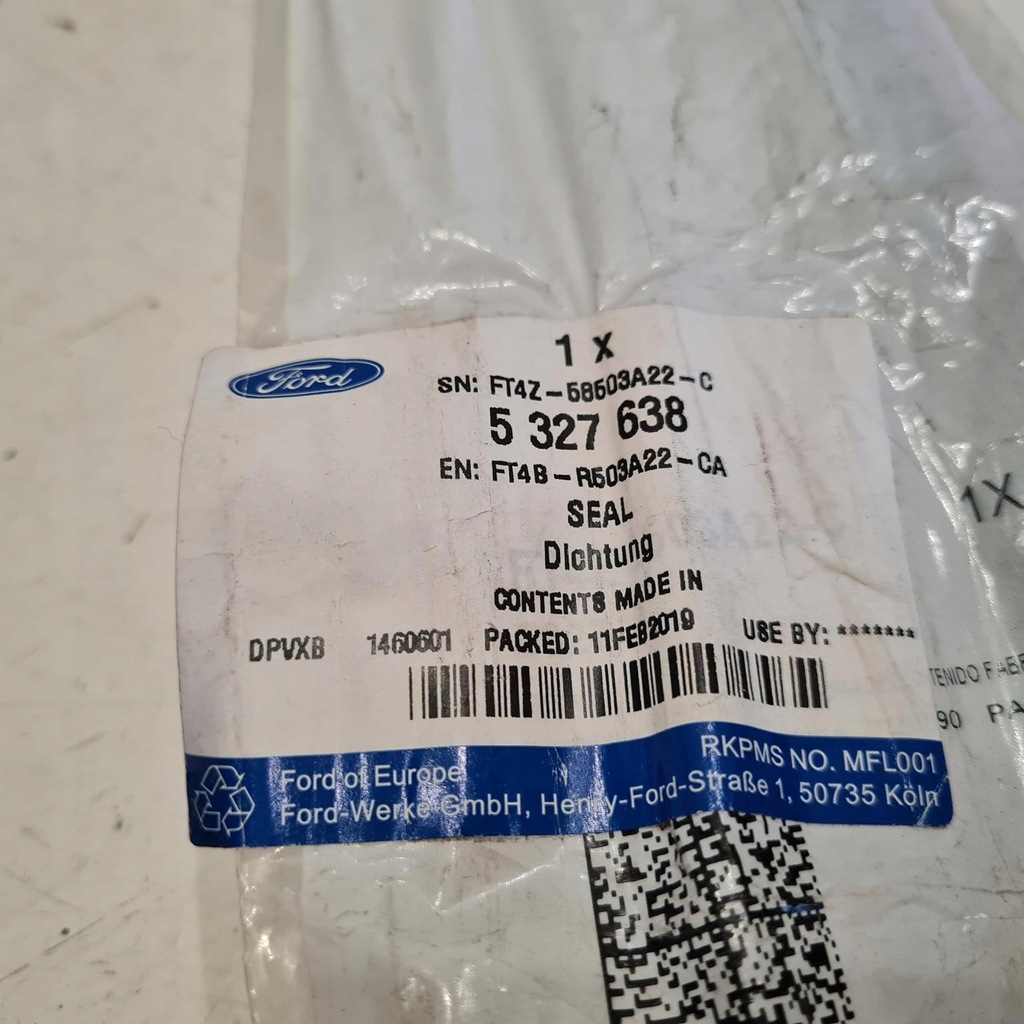 фото №6, Ford edge 15-24 прокладка люк ft4z58503a22c