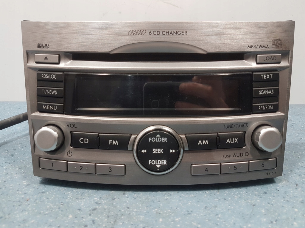 фото №1, Subaru outback iv радио cd 86201aj410