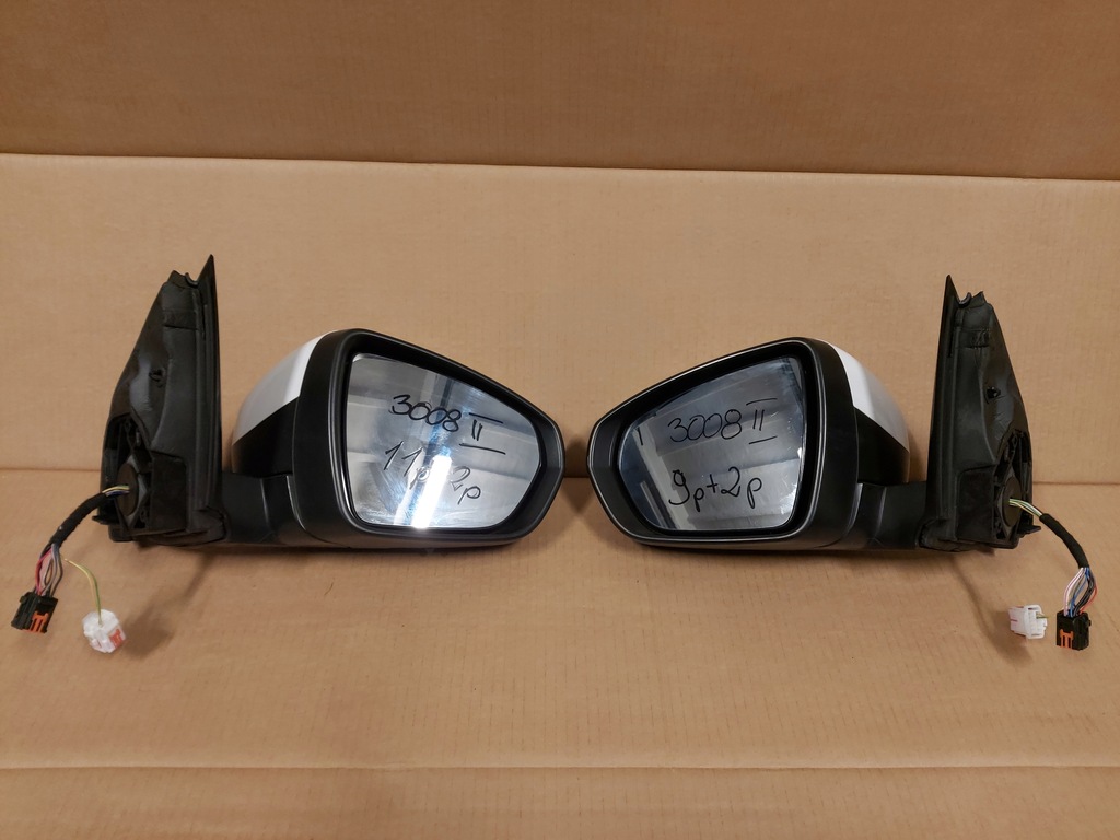 фото №1, Peugeot 3008 ii зеркало левая 9+2