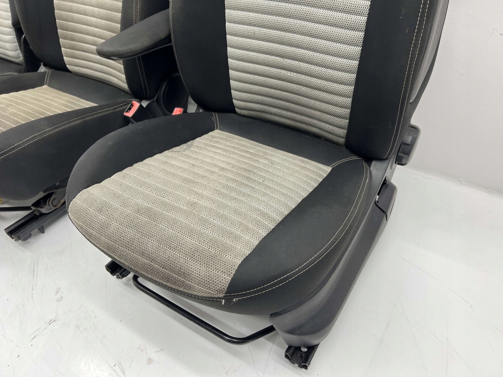 фото №6, Fiat qubo nemo bipper сидіння комплект перехідник van ремені обшивки