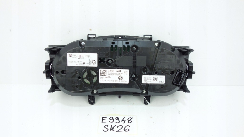 фото №4, Vw t-roc 2ga 2017- прилади лічильник 47132km 2ga920740a