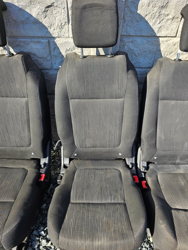 фото №5, Комплект сидений ii ряд сиденье задняя peugeot 5008 i #1835