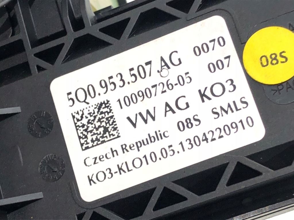 фото №6, Перемикач комбінований vw golf vii 5q0953507ag вимикач