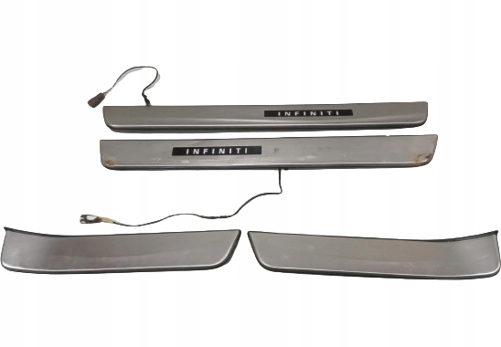 фото №1, Молдинг накладка порог правая левая перед задняя хром infiniti q50