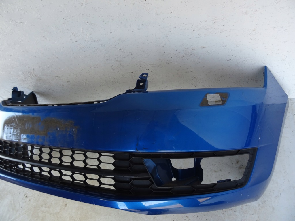 фото №3, Бампер перед skoda rapid 12-16 ґрати