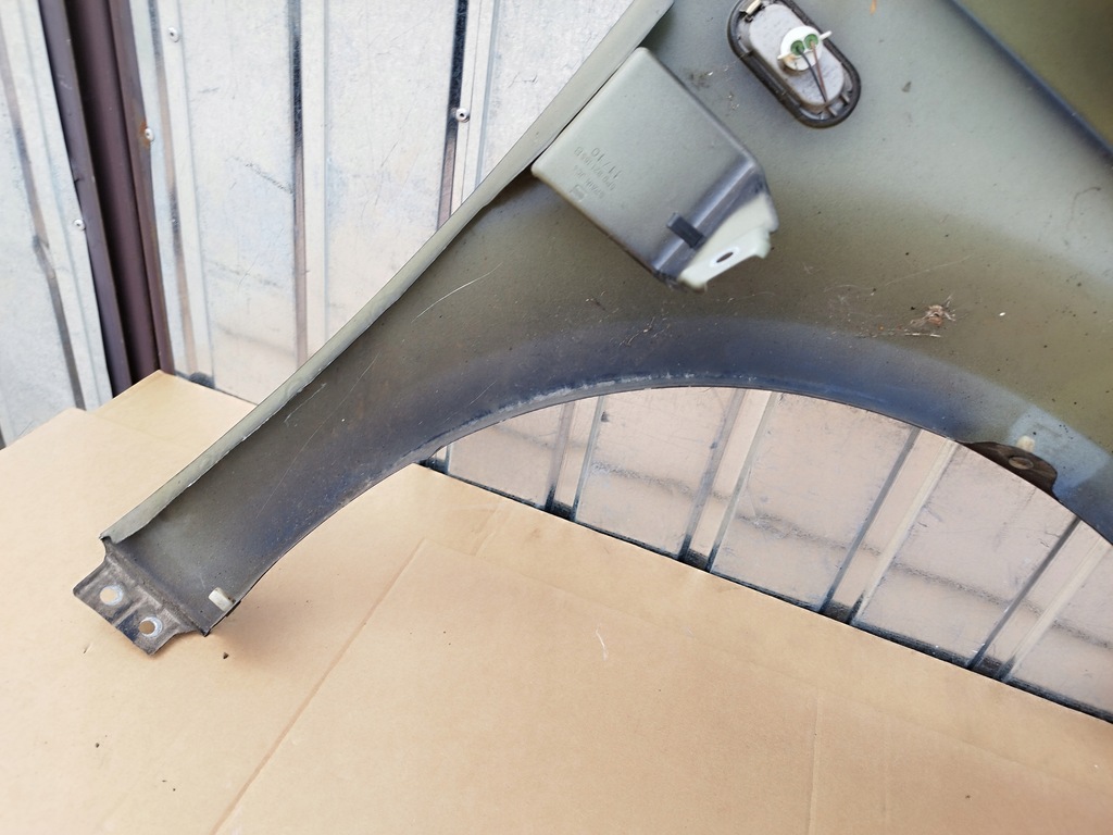 фото №15, Крила лівий перед seat leon ii lift lata 2009-2012 оригінал чорний