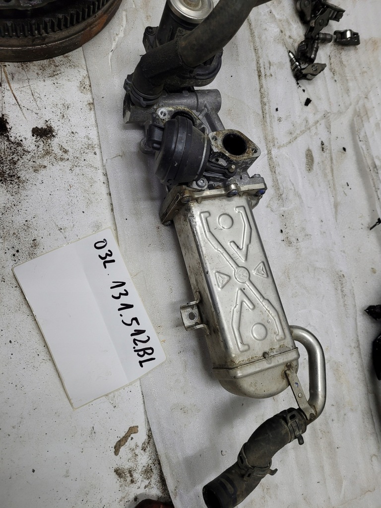 фото №1, Vw audi 03l131512bl zawó egr з радіатор