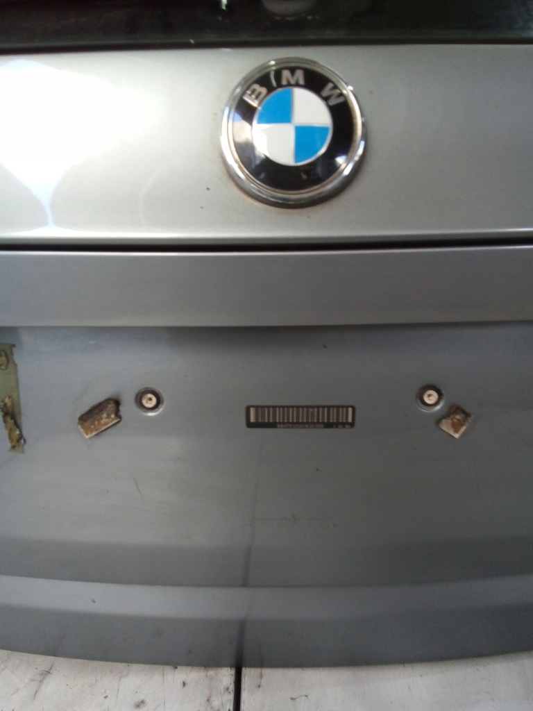 фото №8, K79 крышка багажника багажника bmw x3 e83 silbergrau