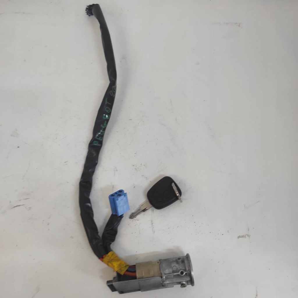 фото №1, Замок зажигания ключ комплект peugeot 206