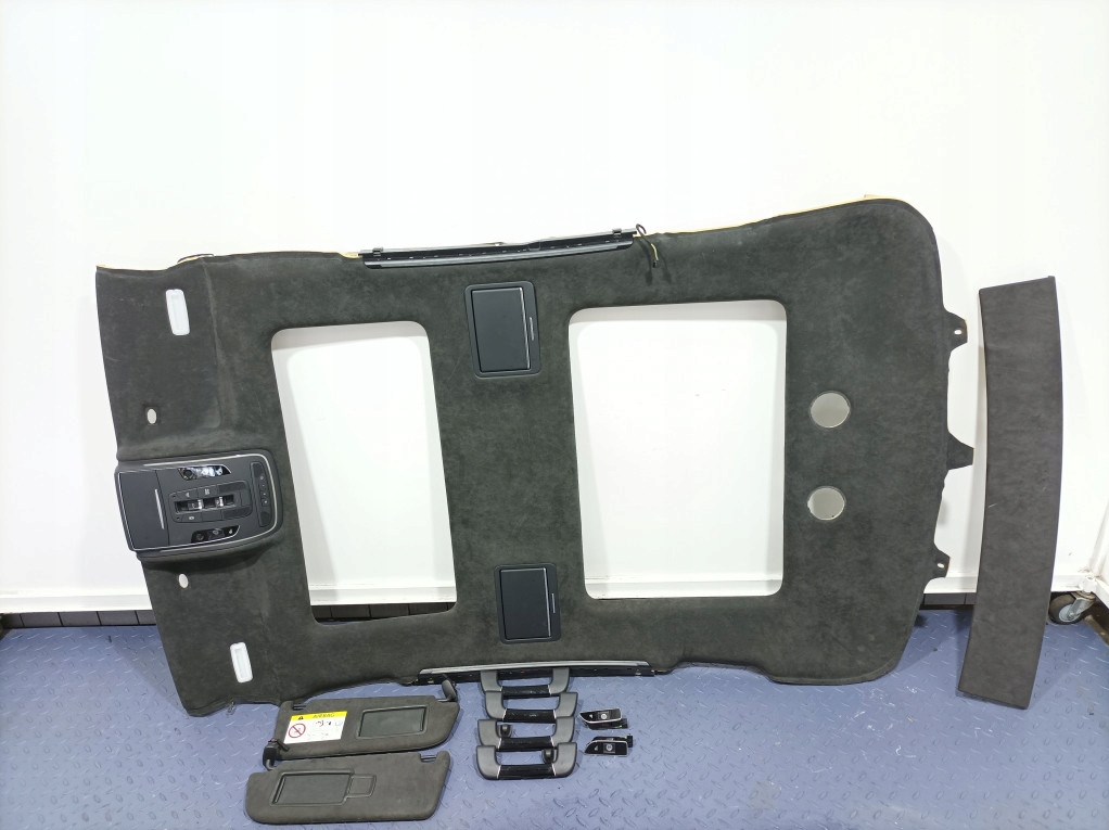 фото №1, Audi a8 d4 long стеля козирки ручки alcantara