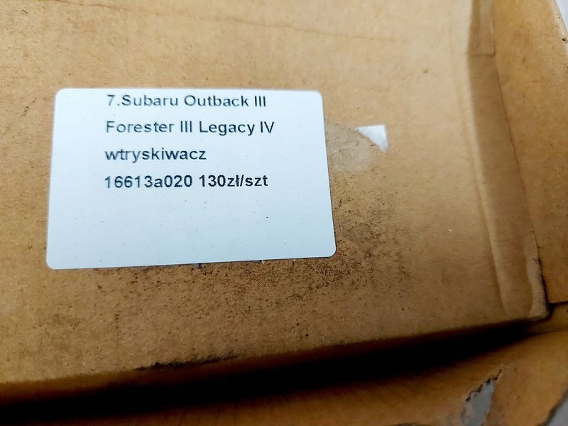 фото №12, Subaru outback iii legacy iv forester iii 2.0 d форсунка топлива