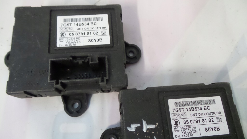 фото №5, Модуль двері ford mondeo mk4 лівий ty 7g9t-14b534-ba