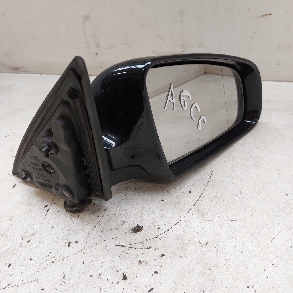 фото №6, Audi a6 c6 дзеркало праве електричний 5pin чорні