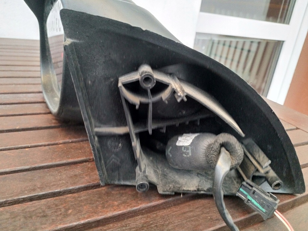 фото №11, Зеркало наружное citroen c3 pluriel оригинал europa левая 3 кабели