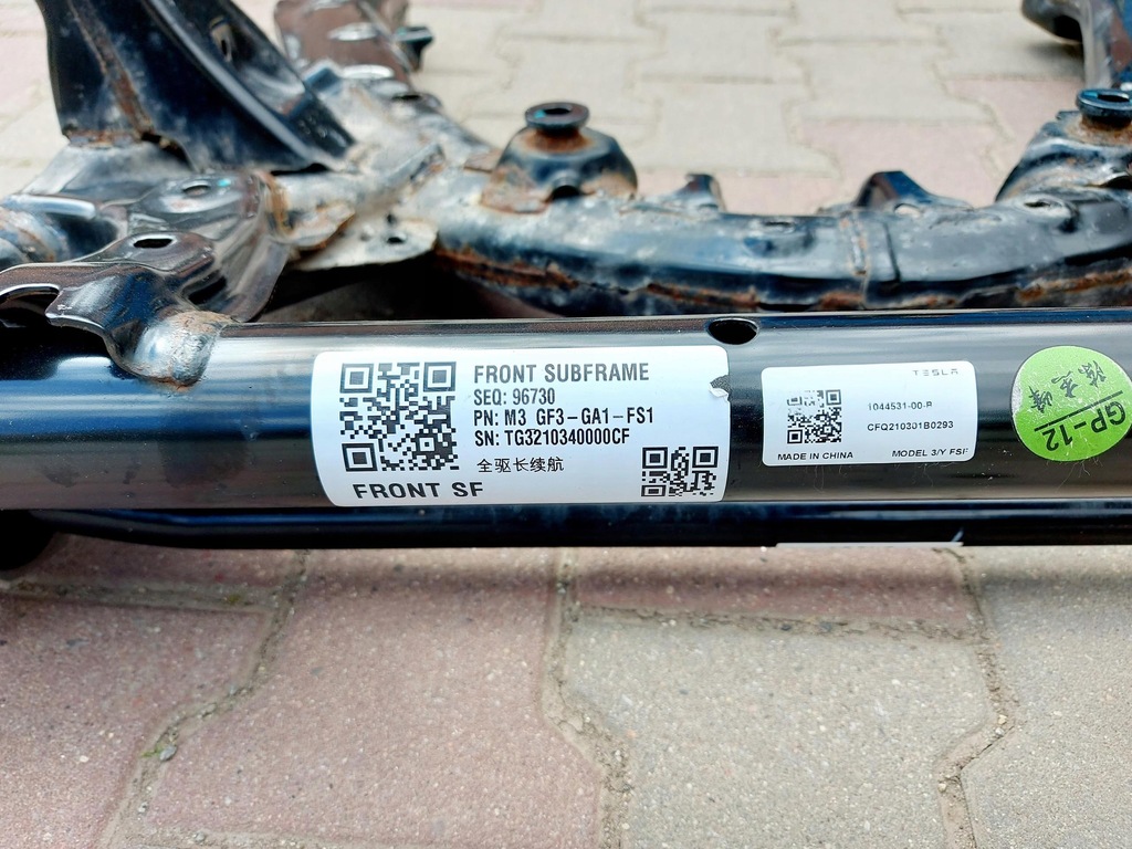 фото №7, Tesla 3 tesla iii 21r. підрамник підрамник підрамник підвіска перед dual двигун 4x4