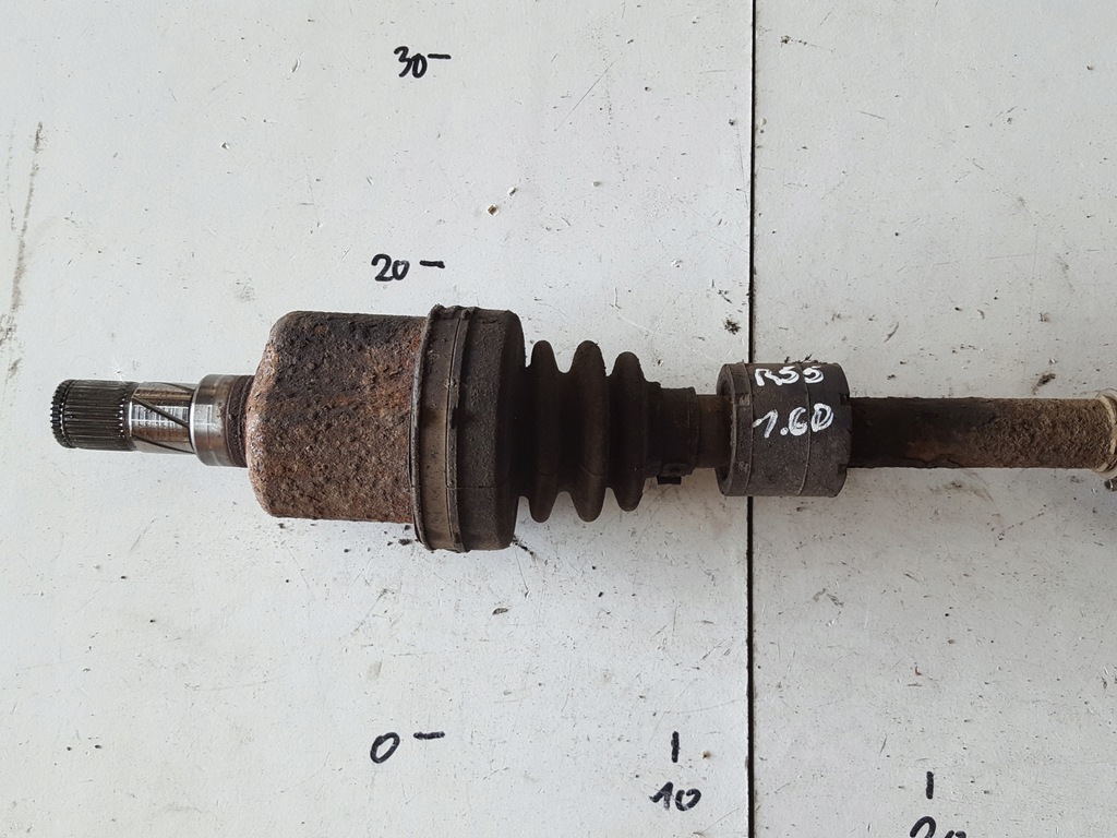 фото №2, Mini clubman 07-11r r55 r56 1.6 d приводной вал левая перед механическая коробка передач