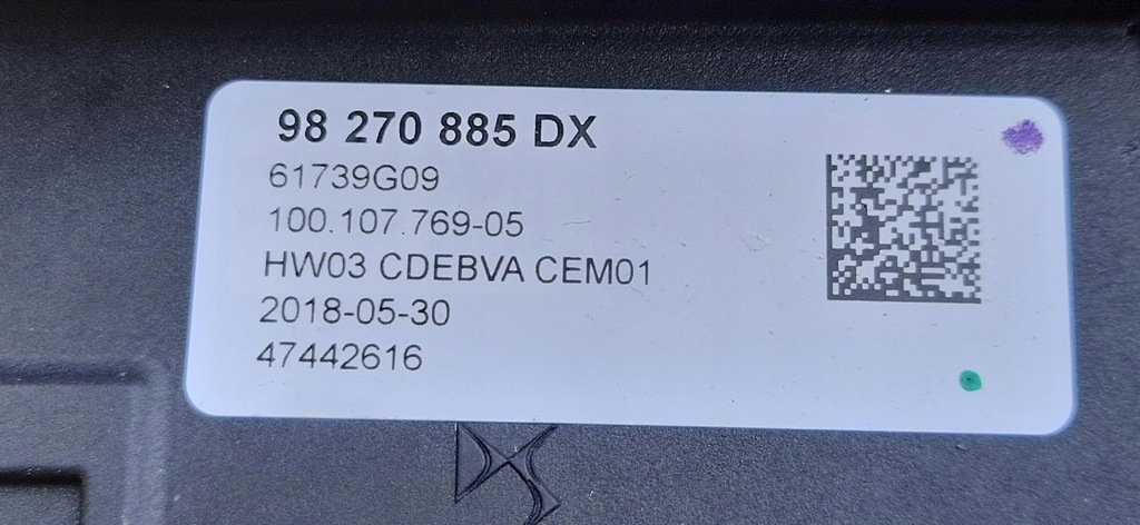 фото №8, Домкрат выборщик ручка переключения передач автоматическая коробка передач peugeot 308 t9 98270885dx