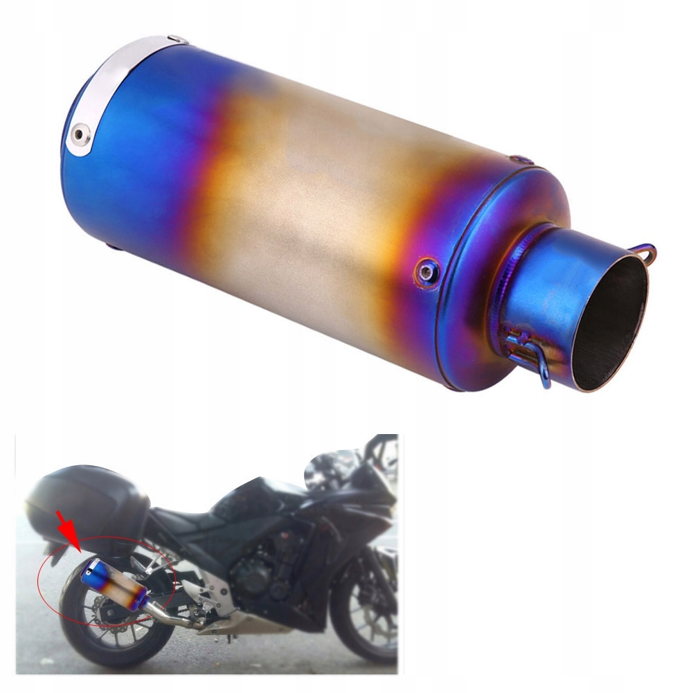 фото №2, Гаситель выпускной motocykla наконечник трубы wydecho