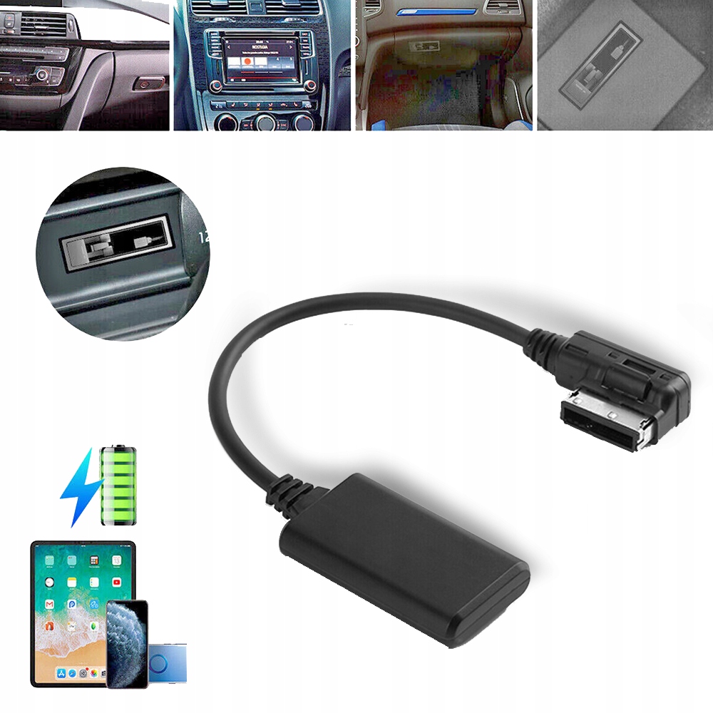 фото №1, Адаптер aux кабель ami 3g mmi bt 5.0 do audi q5 a7 r7 s5 q7 a6l a8l a4l