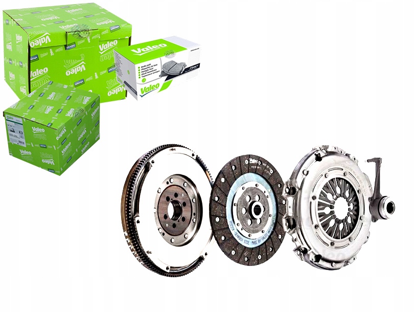 Купити Valeo зчеплення комплект vw bora/sharan/golf/polo 1,9 tdi 95-10 dmf