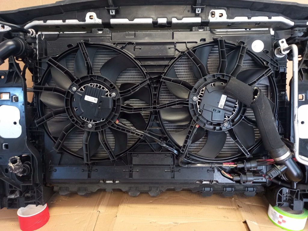 Комплектный  ремень передний балка радиатор porsche macan 3.0 d 2014-18 демонтаж в Украине