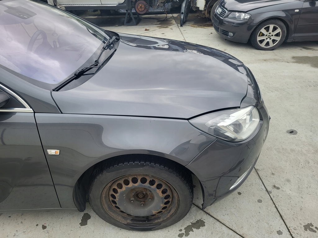 фото №11, Opel insignia i a 09r 2.8 перед капот бампер лампа ксенон крыло z177 pdc