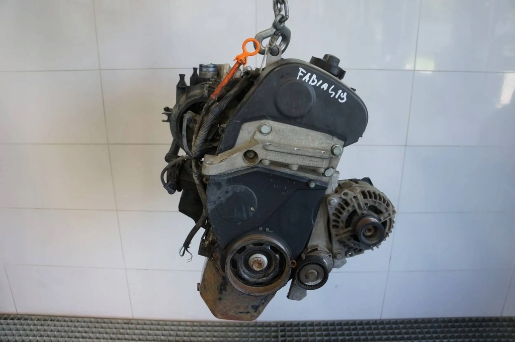 фото №6, Двигун kompletny bby блок головка skoda fabia 1.4 16v vw polo 9n seat ibiza
