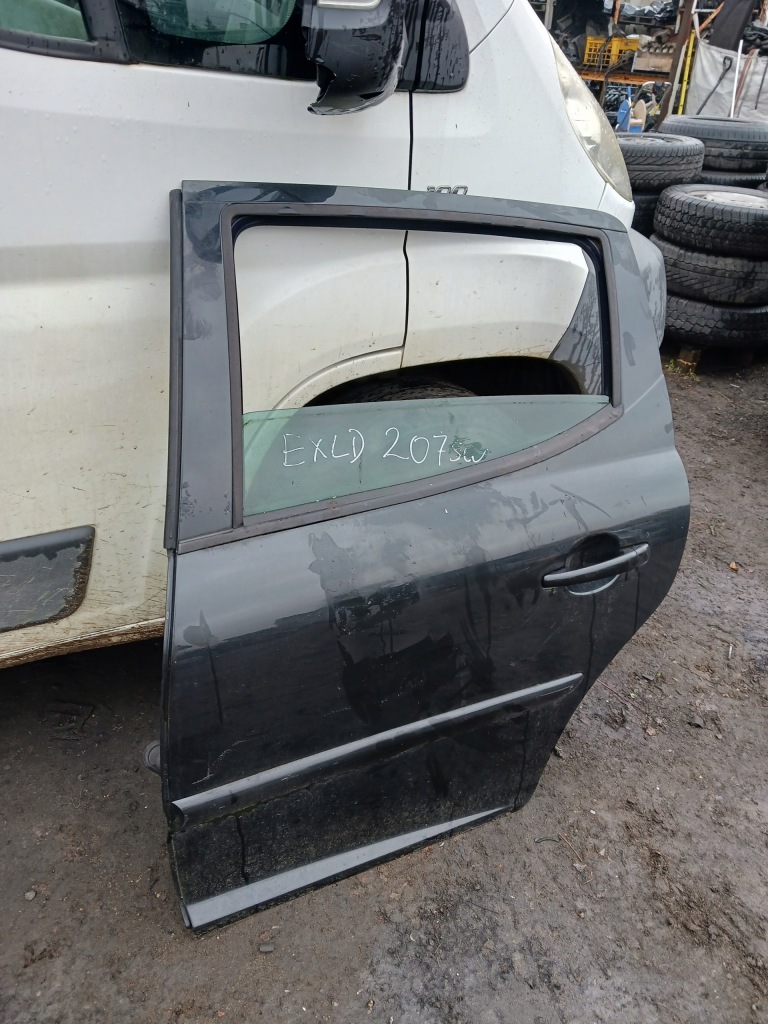 фото №1, Двері лівий задня peugeot 207 sw kombi exld 2007 rok