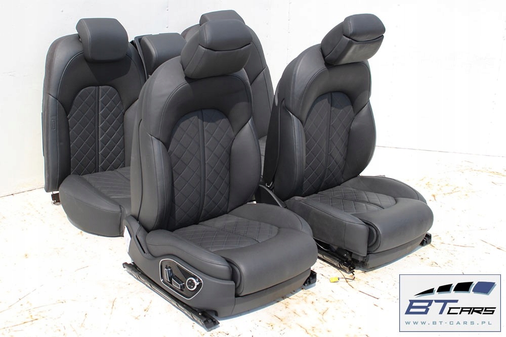 фото №5, Audi a8 сидіння комплект сидінь сидіння сидіння оббивка 4h d4 4h0 lift fl